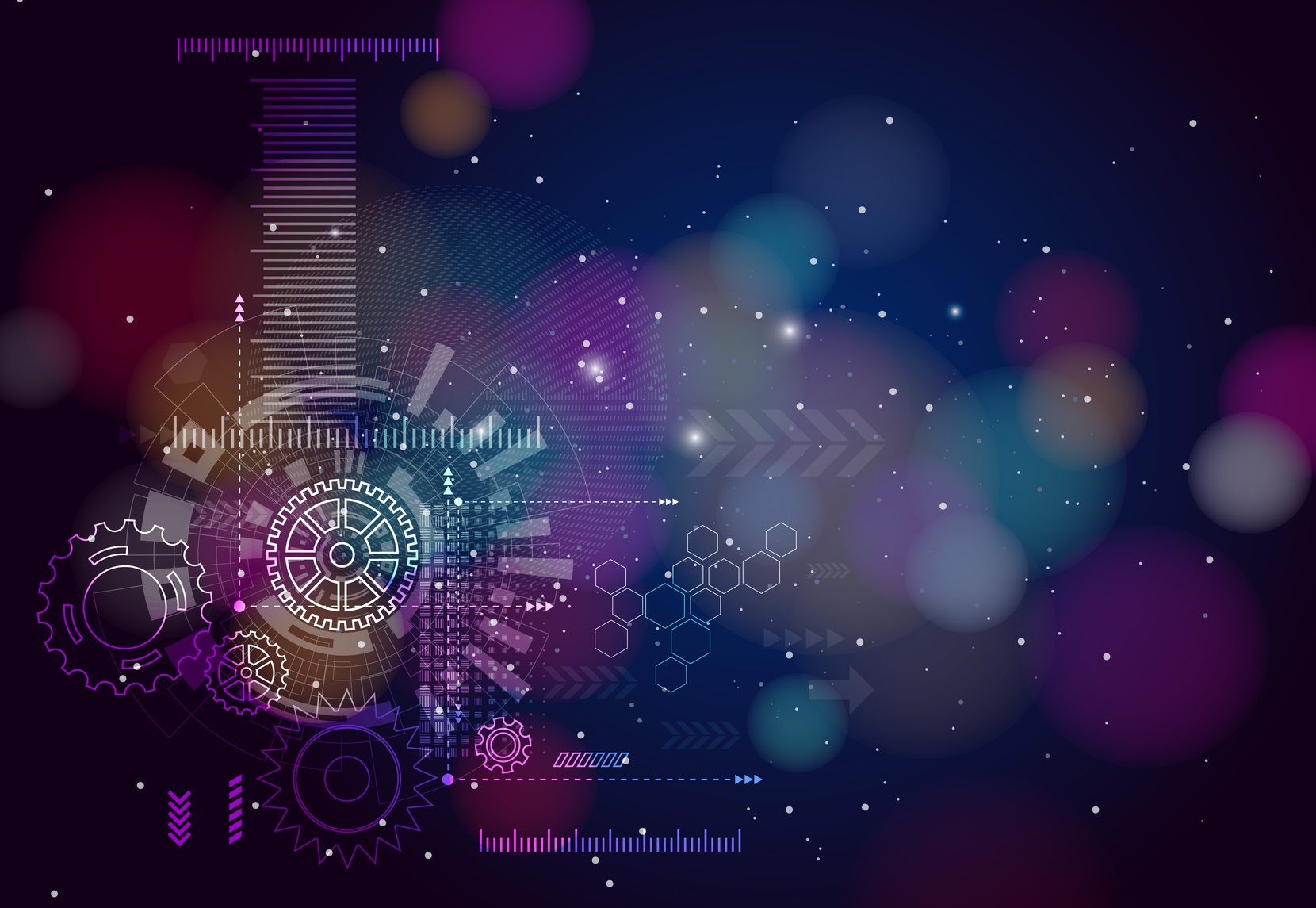 Abstract technology background